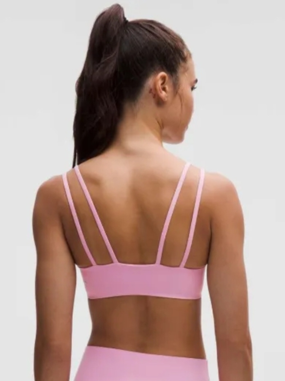 Lululemon Like A Cloud Bra/ Pink Frosting - Picture 2 of 5